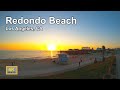 Redondo Beach Pier - Sunset Time-lapse - Walking Tour in Los Angeles『4K』