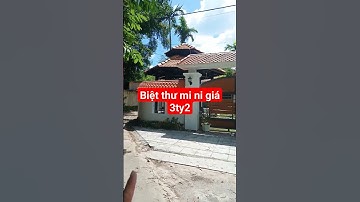 hoà long tpbr.  biệt thư mi ni giá NGỘP 3ty2 #bds #dat #nhadat