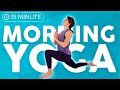 15 min Full Body Morning Yoga Flow ☀️FEEL GREAT