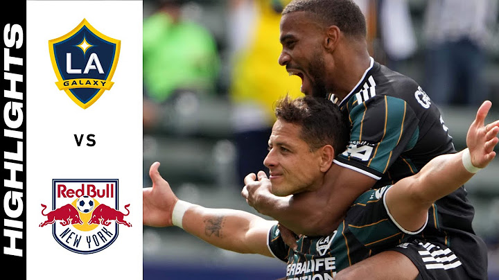 HIGHLIGHTS: LA Galaxy vs. New York Red Bulls | April 25, 2021