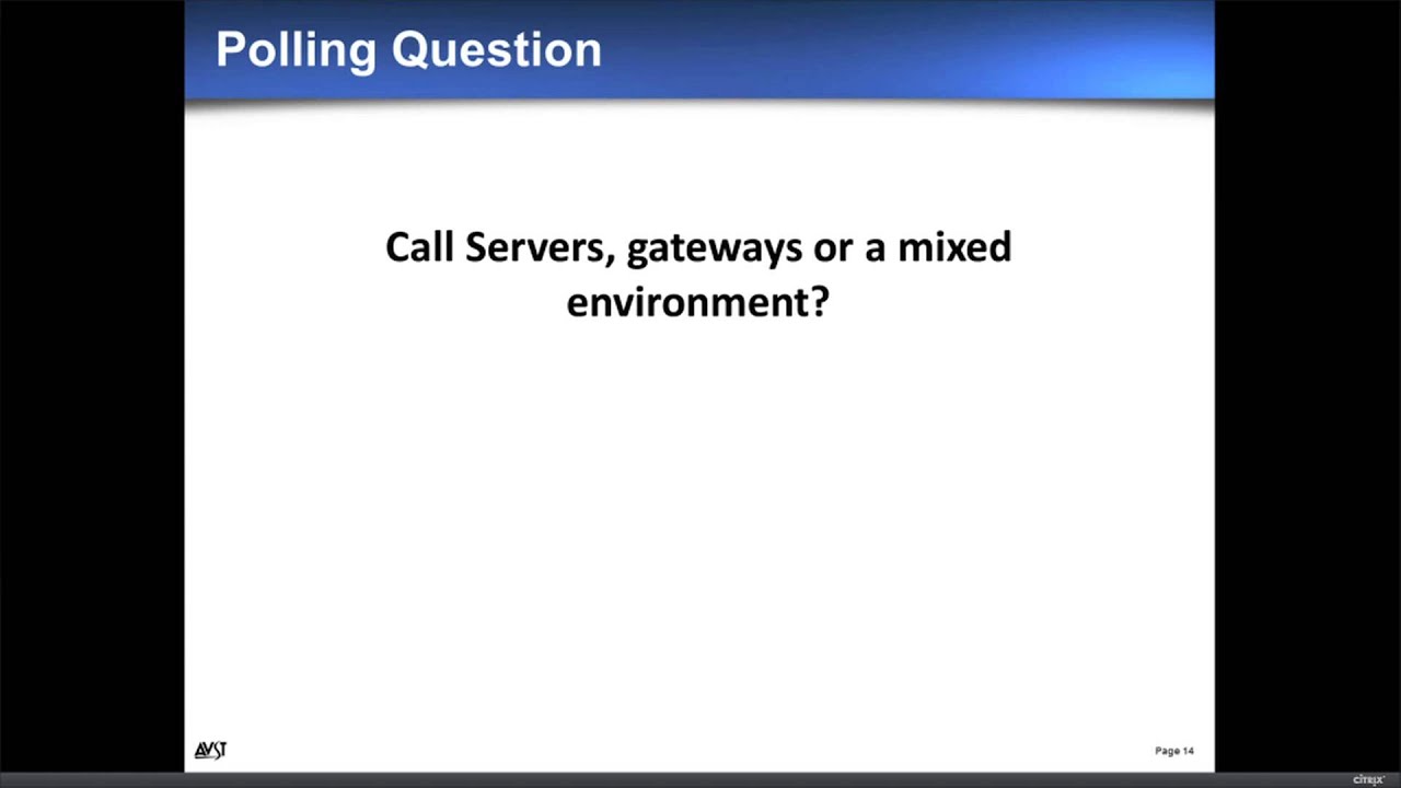AVST Webinar - Centralizing Your Mission Critical Voice Infrastructure (HD)