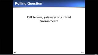 AVST Webinar - Centralizing Your Mission Critical Voice Infrastructure (HD)