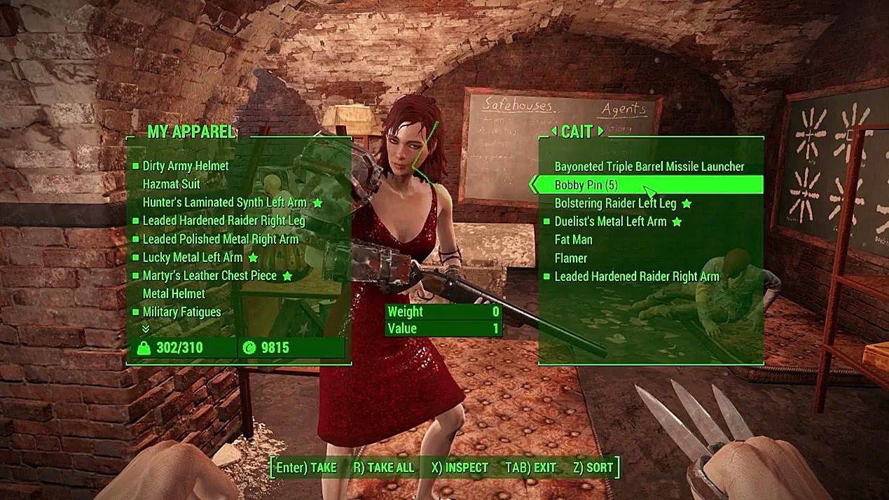 How To Undress Your Companion In Fallout 4 YouTube