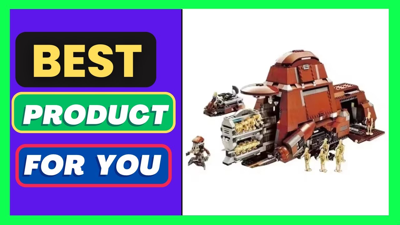 Trade Federation MTT Building Blocks Bricks Kids Educati