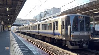 【響く東芝GTO &日立IGBT‼️】223系100番台(HE412編成)R普通天王寺行き　堺市駅発車