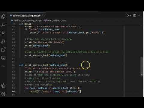 Python Dictionaries and Web API Calls - YouTube