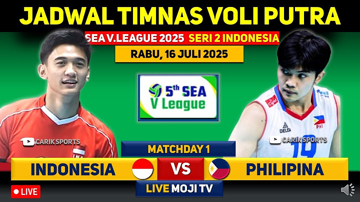 The 2025 SEA V League Leg 2 Begins! The Indonesian National Volleyball Team vs. the Philippines M...