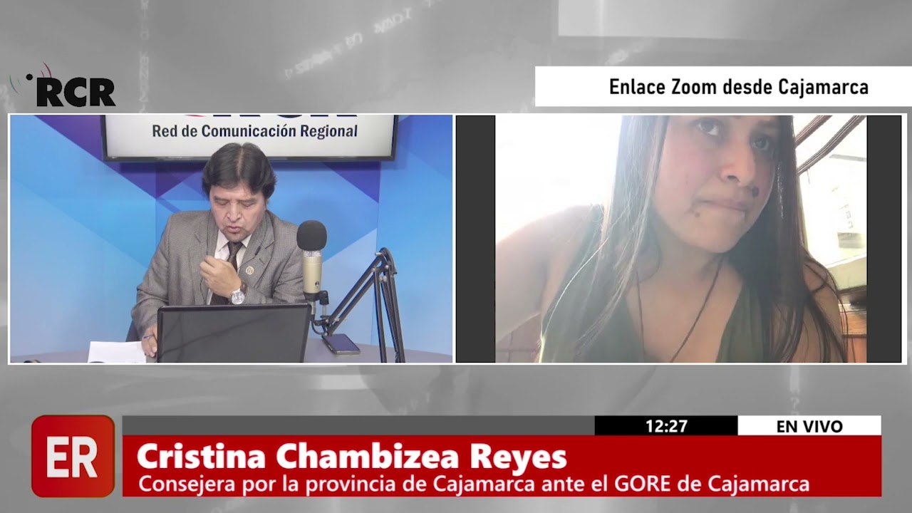 ENTREVISTA A CRISTINA CHAMBIZEA REYES, CONSEJERA ANTE EL GOBIERNO REGIONAL CAJAMARCA