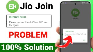 jio join app not working | jio join app internal error problem solution | how to fix internal error