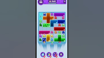 Drop AWAY Level 133 Walkthrough | Прохождение уровня 133 #games #gaming #dropaway