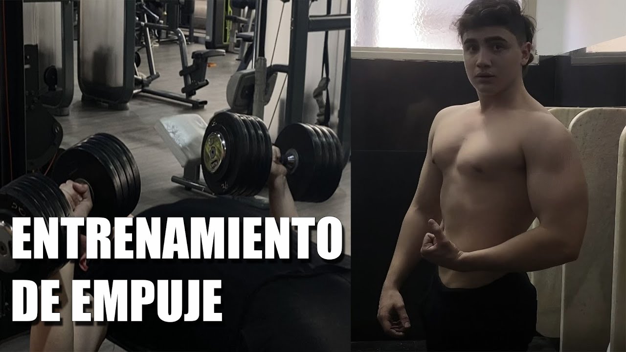 Mi ENTRENAMIENTO de PECHO en VOLUMEN - YouTube