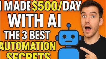 ‏**TITLE: I Made $500/Day with AI (The 3 Best Automation Secrets)**🤑🤑