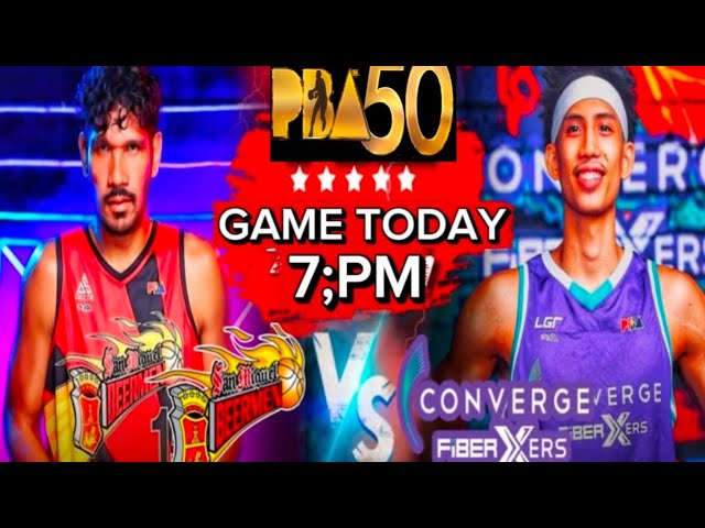LIVE CONVERGE VS SMB SAN MIGUEL GAME TODAY SEPTEMBER 26 PBA LIVE SCHEDULE BASKETBALL GANDA LABAN TO