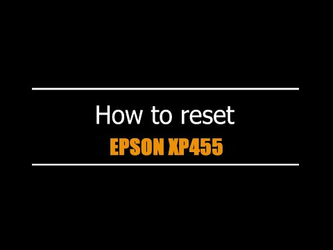 video Reset Epson XP455  - Unlimited - Ink Pads - Reset 100% Virus Free - Reset Epson AP