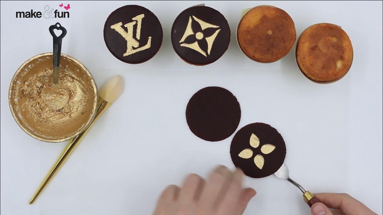 louis vuitton stencils for cake