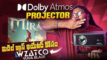 ⚠️ WZATCO Yuva Blaze  Full Review | 1080p FHD + Dolby Atmos