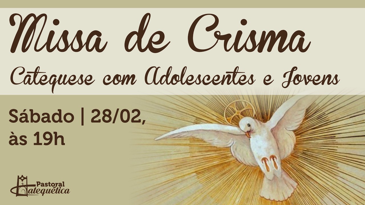 SANTA MISSA - 28/02/2026 – 19h - AO VIVO - PARÓQUIA ESPÍRITO SANTO