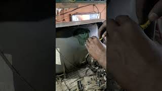 crt tv eht cap install #electronics #technology #diyelectronics #electrical #computer