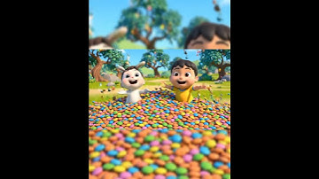 KHARGOSH NE BOTTLE FOD DI BACHCHE KI SAARE GEMS FAIL GAYE #cartoon #shortscartoon #kidsvideo