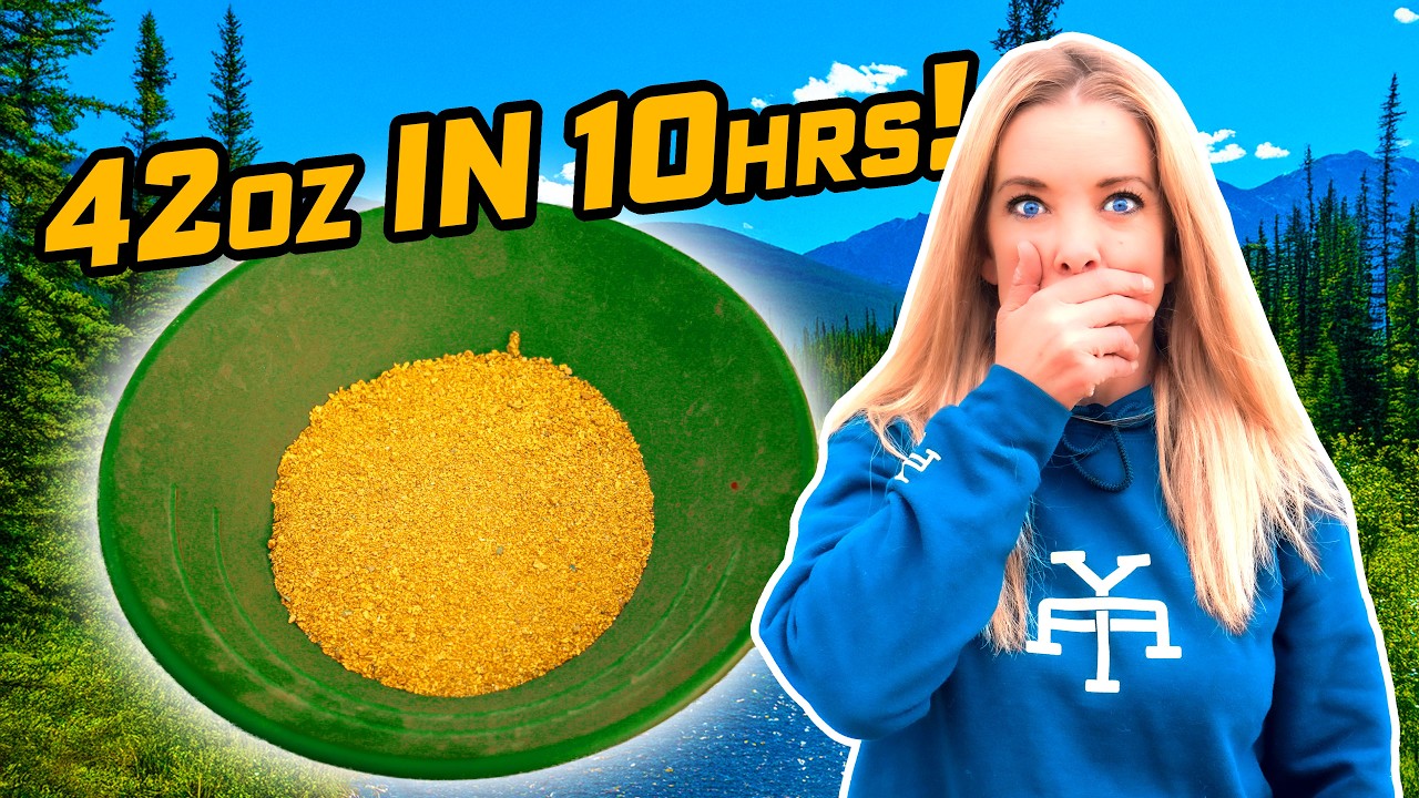 42 OUNCES in 10 Hours! 🤯 Biggest Gold Haul Ever + Giveaway annoucement!