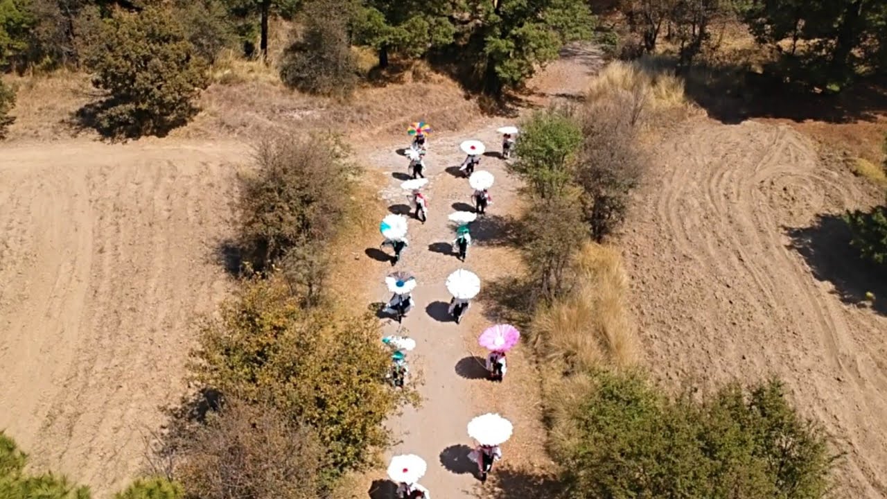 Carnaval de Papalotla, Tlaxcala, México. 
