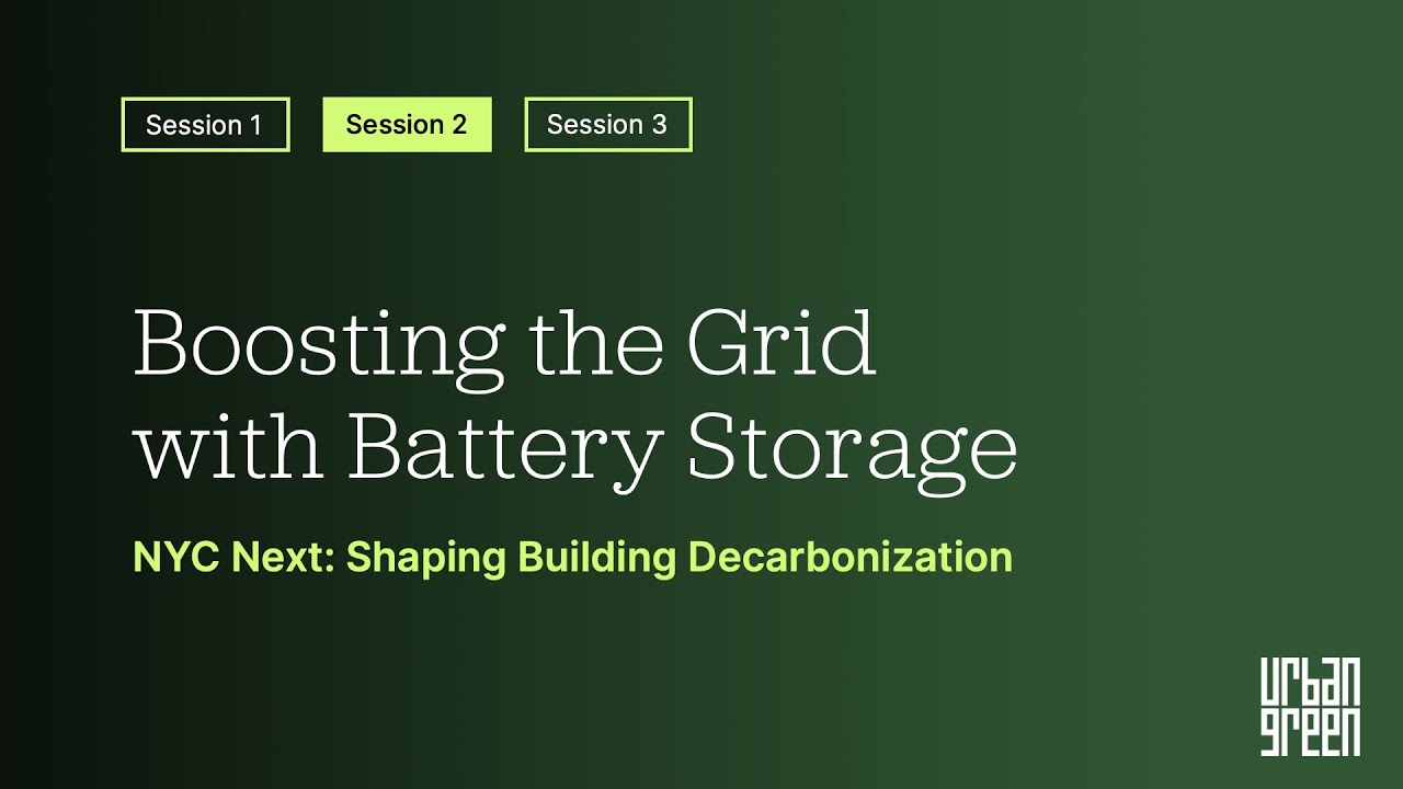 2025 Urban Green Conference: NYC Next (Session 2) - YouTube