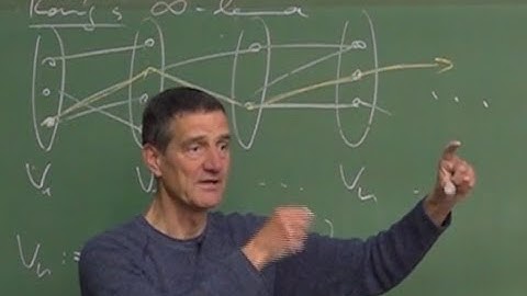 Graph Theory, Lecture 18: Infinite graphs – a teaser