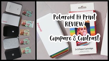 Polaroid Hi Print Review & Demo | Compare to HP Sprocket, Kodak Smile, Lifeprint, Canon Ivy