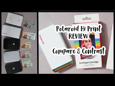 Polaroid Hi Print Review & Demo | Compare to HP Sprocket, Kodak Smile, Lifeprint, Canon Ivy