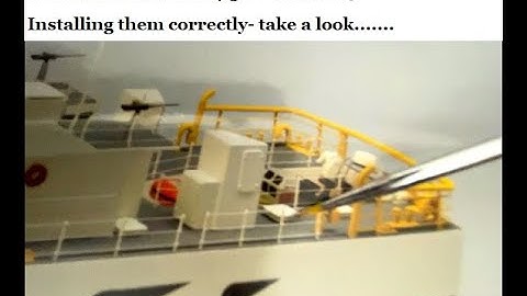 USCG Fast Response Cutter model by Dumas Products . Part 14 Hatches