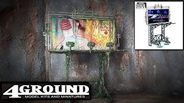 MDF Kit - 4 Ground - Large Billboard Set