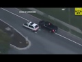 California Thief Incredible Driving To Escape | Video Recording From A Police Helicopter