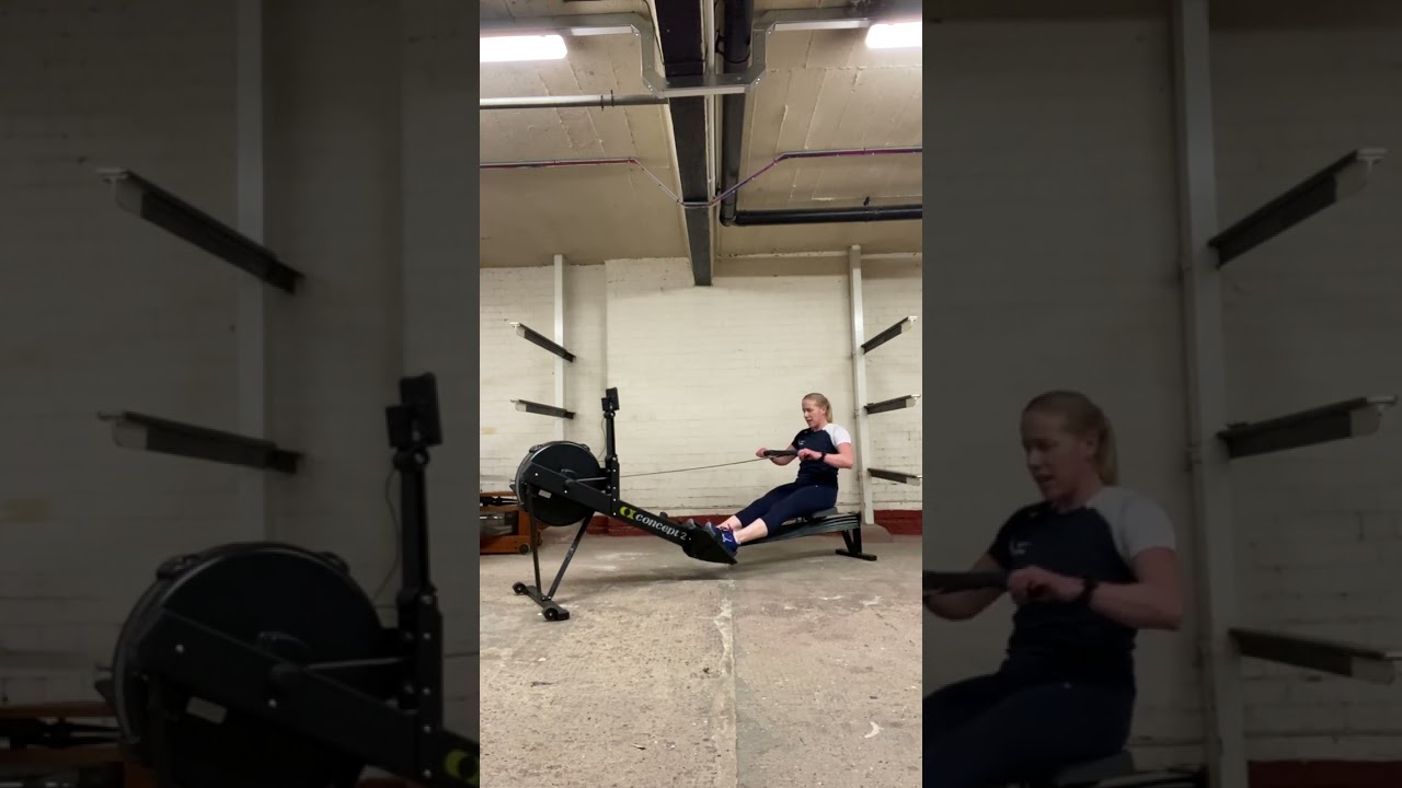 25 Minute Indoor Rowing Workout (4.5km Intervals) | British Rowing