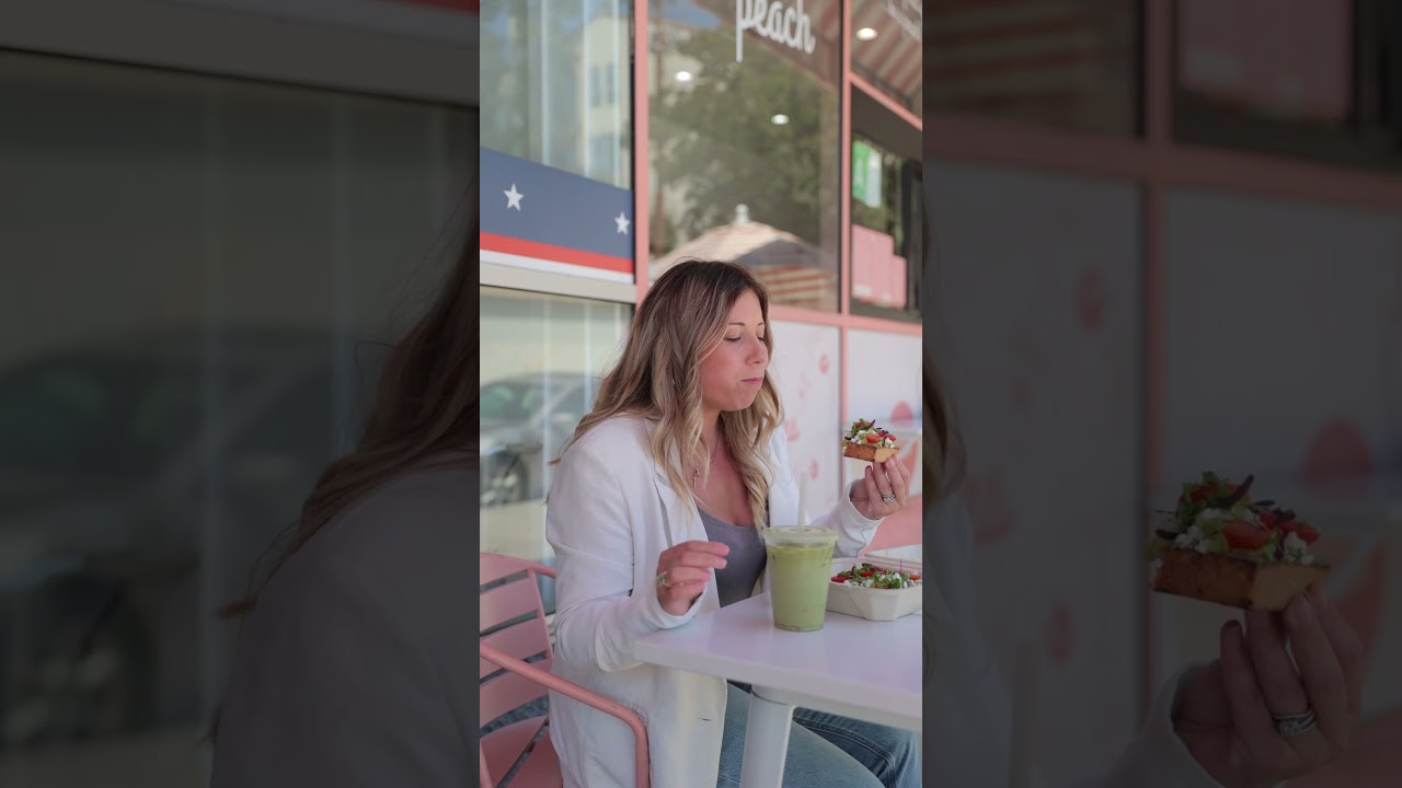 Тут Можно Вкусно и Полезно Пообедать в Лос Анджелесе. Кафе в Районе Студио Сити.