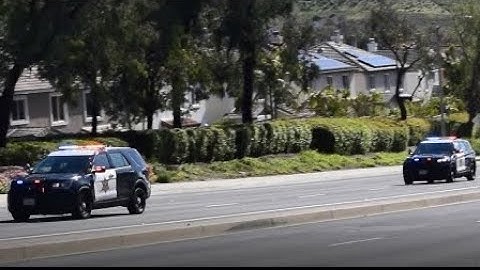 OCSD Responding Code 3 x2