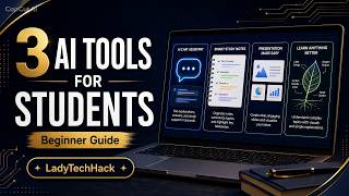 🚀 3 Useful AI Tools for Students | Beginner-Friendly Guide