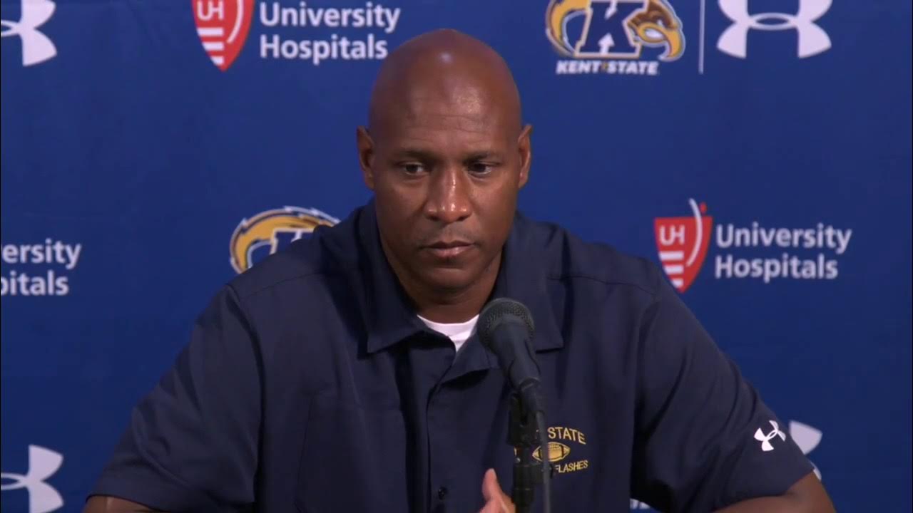 Kent State Football Press Conference YouTube