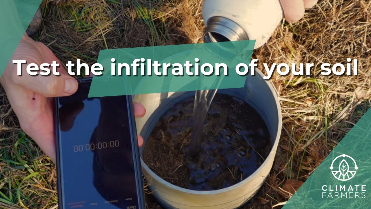 Infiltration Testing Process Infiltration rate field test - YouTube