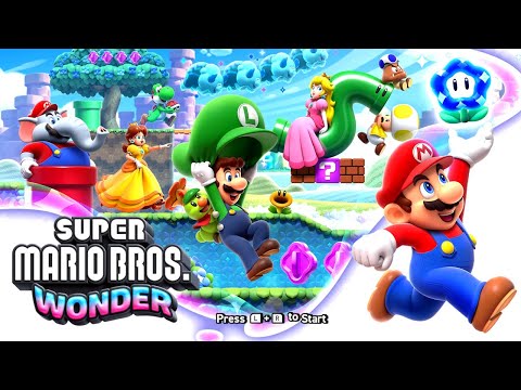 Super Mario Bros Wonder - Full Game 100% Walkthrough