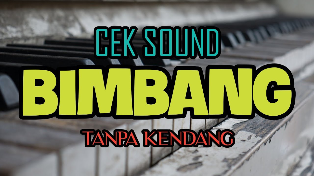 Cover Cek Sound 