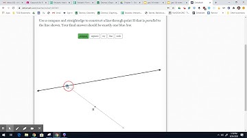 geo 3.6 - constructing parallel and perpendicular lines #1
