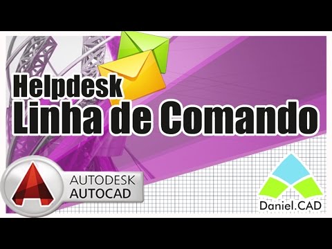 #01 Helpdesk | AutoCAD 2015 | Linha Comando e Menu Ribbon