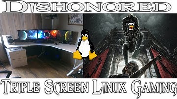 Triple Screen Linux Gaming : Dishonored