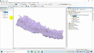 how to open shapefile map data in Arcgis