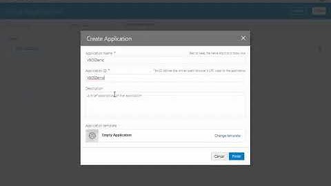 Oracle VBCS Intro - Sample BO with CRUD Operations