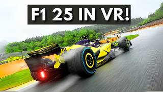 F1 25 in VR... Surprisingly Good!
