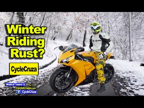 Rusty Motorcycle from Winter Riding? - YouTube