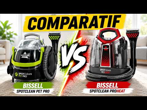 BISSELL SpotClean Pet Pro vs. ProHeat: Which One Should You Choose? Comparison & Review