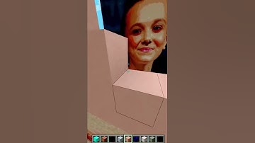 Minecraft Stranger Things Will Pixel art #shorts