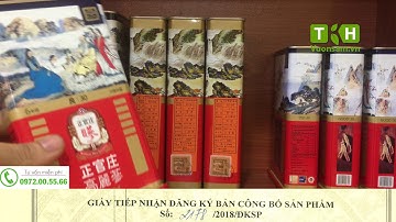 Hồng Sâm Củ Khô Hàn Quốc KGC 75g - Hồng Sâm hộp thiết KGC - KGC VIỆT NAM